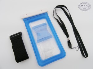 OTG Waterproof Pouch for Smart Phone (Blue) #OG-154BL
