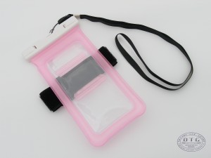 OTG Waterproof Pouch Dry Bag for Smart Phone (Pink) #OG-154PK