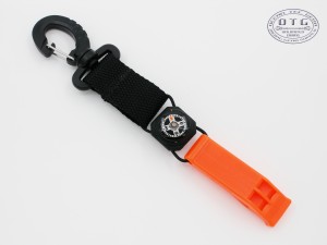 OTG Scuba Diving Safety Whistle with Mini Compass #OG-185OR