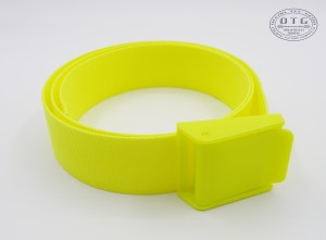 OTG Scuba Diving 2" wide Nylon Weight Belt with Plastic Buckle (Yellow Color) #OG-192YL
