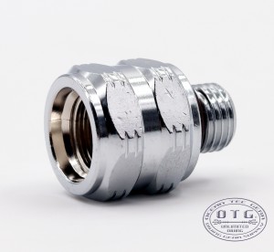Scuba Diving Splitter Adapter 1x 7/16-20 UNF 2A Male to 3x 7/16-20 UNF 2B Female 