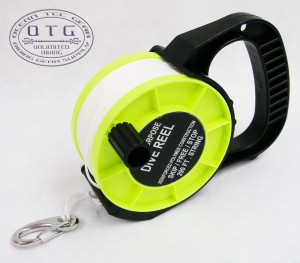 OTG Scuba Diving Heavy Duty Cave Wreck and Open Water Multi Purpose 290 Feet Dive Reel #OG-28