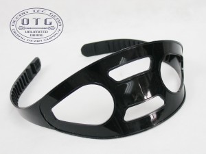 OTG Scuba Diving Universal Black Silicone Mask Strap #OG-68B