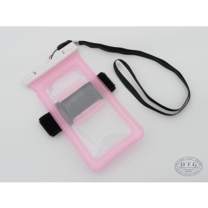 OTG Waterproof Pouch Dry Bag for Smart Phone (Pink) #OG-154PK