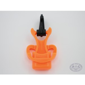 OTG Scuba Diving Comfort-Bite Mouthpiece Octopus Holder (Orange) #OG-158OR