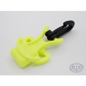 OTG Scuba Diving Comfort-Bite Mouthpiece Octopus Holder (Yellow) #OG-158YL