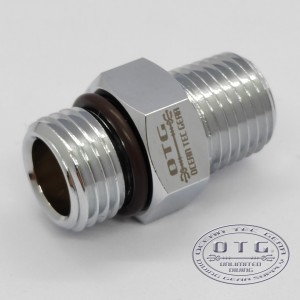 OTG Scuba Diving Male 9/16"-18 to Male 1/4" NPT Adapter #OG-215