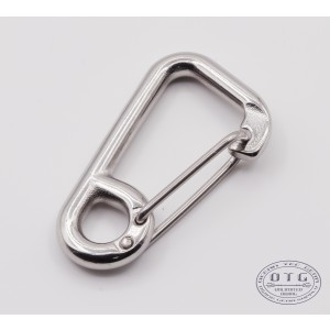 OTG Scuba Diving 316 Stainless Steel (60mm) Spring Hook Carabiner #OG-223