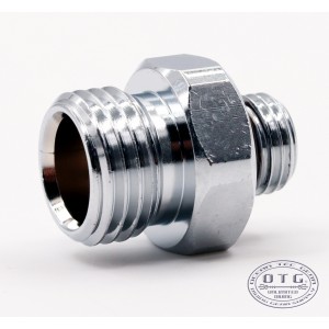 OTG Scuba Diving Male 3/8"-24 to Male 9/16"-18 Adapter #OG-249