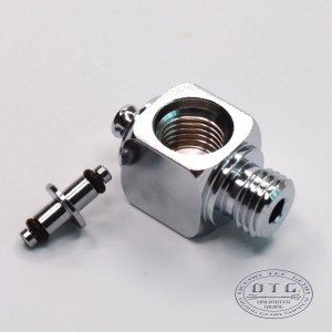 OTG Scuba Diving 90 Degree Pony Bottle Pressure Guage to High Pressure Hose Adapter #OG-262