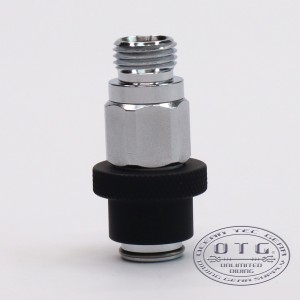 OTG Scuba Diving Low Pressure Hose to Seaquest BCD Inflator Easy Grip Quick Disconnect Adapter #OG-265