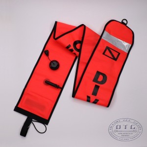 OTG Technical Scuba Diving Open Bottom Surface Marker Buoy (SMB) #OG-268