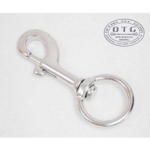 OTG Scuba Diving 316 Stainless Steel 4.75 inch Swivel Eye Bolt Snap #OG-75