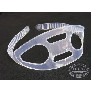 OTG Scuba Diving Universal Clear Silicone Mask Strap #OG-68C