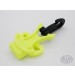 OTG Scuba Diving Comfort-Bite Mouthpiece Octopus Holder (Yellow) #OG-158YL