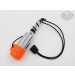 OTG Scuba Diving Tank Rattle / Underwater Signaling Device / Noise Maker (Silver/Orange) #OG-193OR